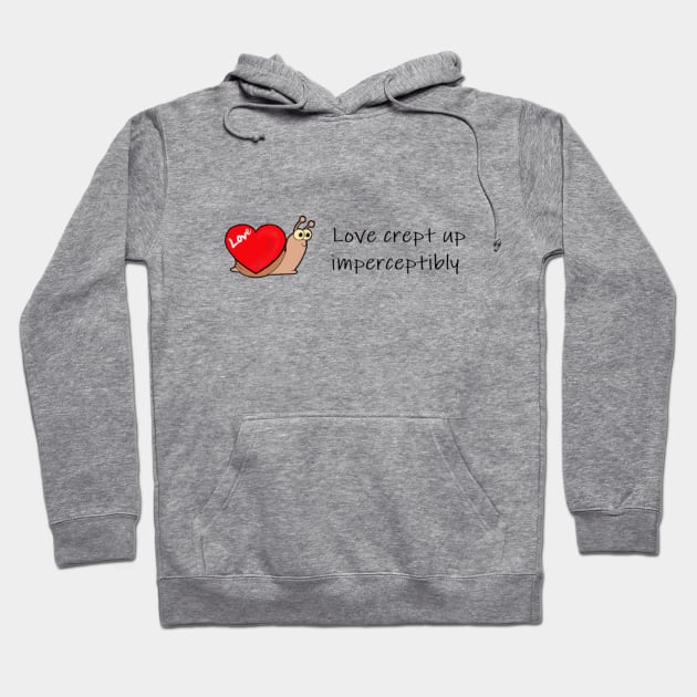 Snail of love Hoodie by VeryOK